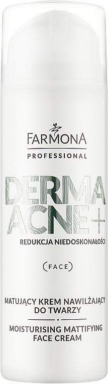 Матувальний крем зі вмістом AHA-кислот  - Farmona Professional Dermaacne+ Moisturising Mattifying Face Cream — фото N1