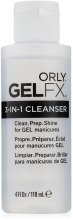 Очиститель для ногтей 3в1 - Orly Gel FX 3-in-1 Cleanser — фото N1
