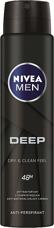 Набор - NIVEA MEN Deep Clean (sh/gel/250ml + deo/150ml) — фото N3