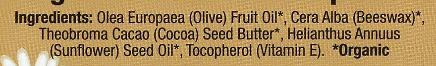 Набор бальзамов для губ "Какао масло" - Sierra Bees (lip/balm/4x4,25g) — фото N3
