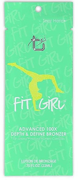 Крем для солярия с биобронзантами на веганской основе - Tan Incorporated Fit Girl 100X (пробник) — фото N1