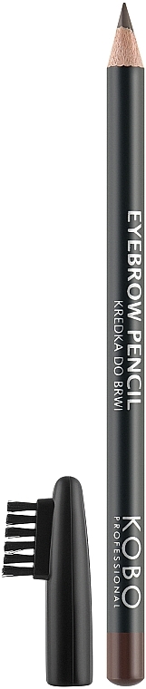 Олівець для брів зі щіточкою - Kobo Professional Eyebrow Pencil — фото N1