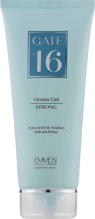 Гель сильної фіксації для волосся - Emmebi Italia Gate 16 Ocean Gel Strong — фото N1