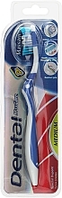 Зубна щітка "Massager", середня, синьо-біла - Dental Max Care Toothbrus — фото N1