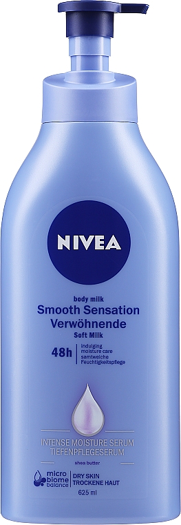 Молочко для тіла "Ніжна шкіра" для сухої шкіри з помпою - NIVEA Body Soft Milk — фото N5