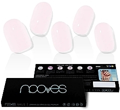 Набор гелевых наклеек для ногтей - Nooves Premium Luxe Solid Pale Rose — фото N2