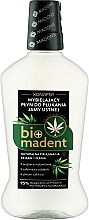 Парфумерія, косметика Відбілювальний ополіскувач для ротової порожнини з коноплею - Bio Madent