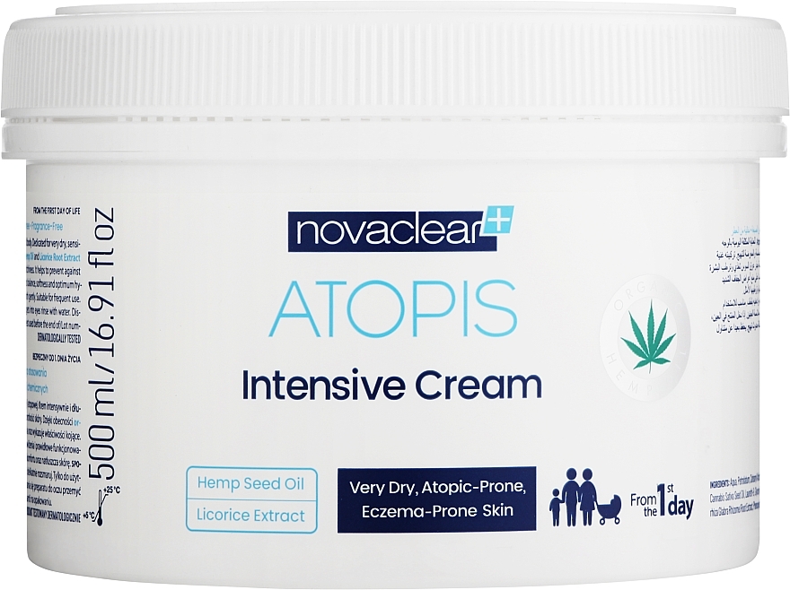 Крем для обличчя і тіла  - Novaclear Atopis Intensive Cream — фото N3