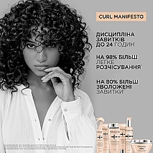 Увляжняющий повседневный крем для контроля локонов кучерявых волос - Kerastase Curl Manifesto Creme de Jour Fondamentale  — фото N4