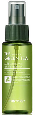 Спрей-мист для лица с экстрактом зеленого чая - Tony Moly The Chok Chok Green Tea Mild Watery Mist  — фото N1
