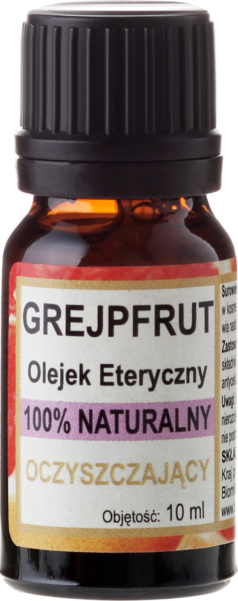 Натуральна ефірна олія "Грейпфрут" - Biomika Grapefruit Oil — фото 10ml