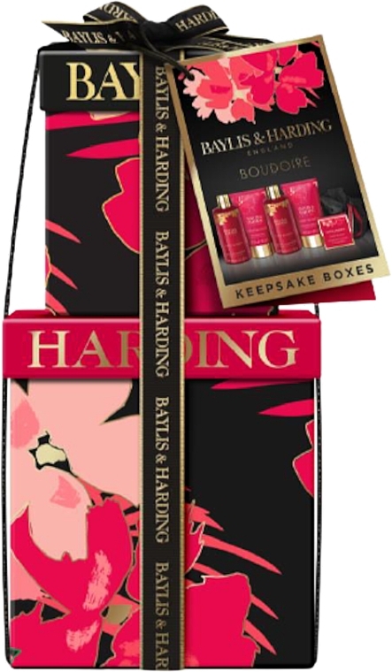 Набір, 6 продуктів - Baylis & Harding Boudoire Cherry Blossom Luxury Pamper Present Gift Set — фото N1