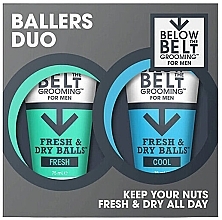 Духи, Парфюмерия, косметика Набор - Below The Belt Grooming Ballers Duo Gift Set (i/gel/75mlx2)