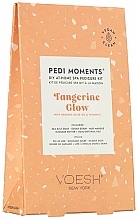 Парфумерія, косметика Набір для педикюру "Мандариновий блиск" - Voesh Pedi Moments Diy At-Home Spa Pedicure Kit Tangerine Glow