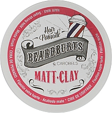Глина для волос с матовым эффектом - Beardburys Matt-Clay Carobels — фото N1