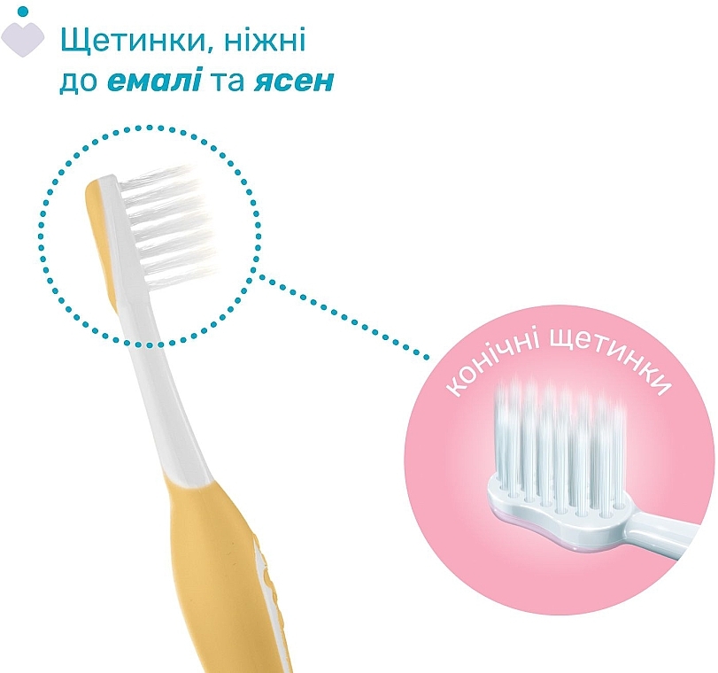 Chicco First Milk Teeth (toothbrush/2pcs) - Chicco First Milk Teeth — фото N3