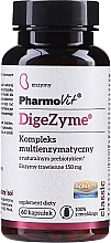 Мультиферментний комплекс із натуральним пребіотиком, 150 мг - Pharmovit Classic DigeZyme — фото N1