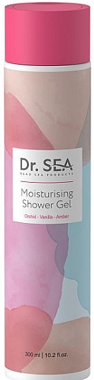 Увлажняющий гель для душа "Орхидея, Ваниль, Амбра" - Dr. Sea Moisturizing Shower Gel — фото N1