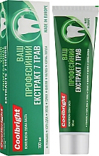 Зубна паста "Екстракт 7 трав" - Coolbright — фото N3