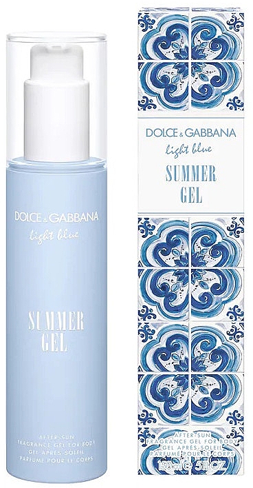 Dolce & Gabbana Light Blue - Парфюмированный гель после загара  — фото N1