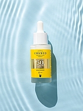 Сонцезахисна сироватка для обличчя - Cosmed Sun Essential SPF50 Glowy Sun Serum — фото N2