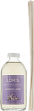 Аромадифузор "Лаванда й мускус" - Loris Parfum Home Fragrance Reed Diffuser — фото N2