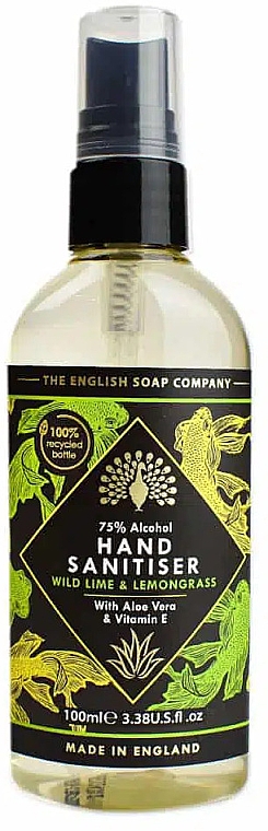 Санітайзер для рук "Дикий лайм та лемонграс" - The English Soap Company Radiant Collection Wild Lime & Lemongrass Hand Sanitiser — фото N1