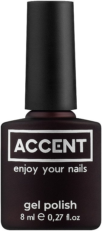 Топ матовий для гель-лака - Accent Matte Top Coat — фото N1