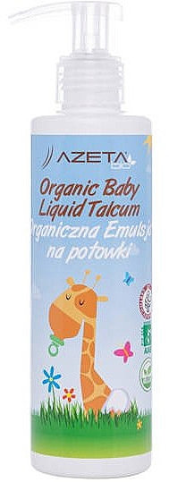 Органический детский лосьон для тела, регулирующий выделение пота - Azeta Bio Organic Baby Liquid Emulsion — фото N2
