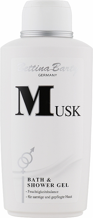 Гель для душу й ванни - Bettina Barty Musk Bath & Shower Gel — фото N1