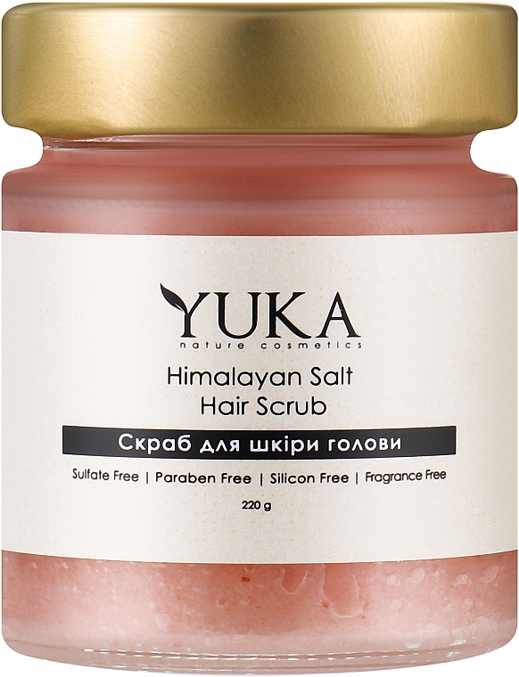 Скраб для кожи головы с гималайской солью - Yuka Himalayan Salt Hair Scrub — фото N1