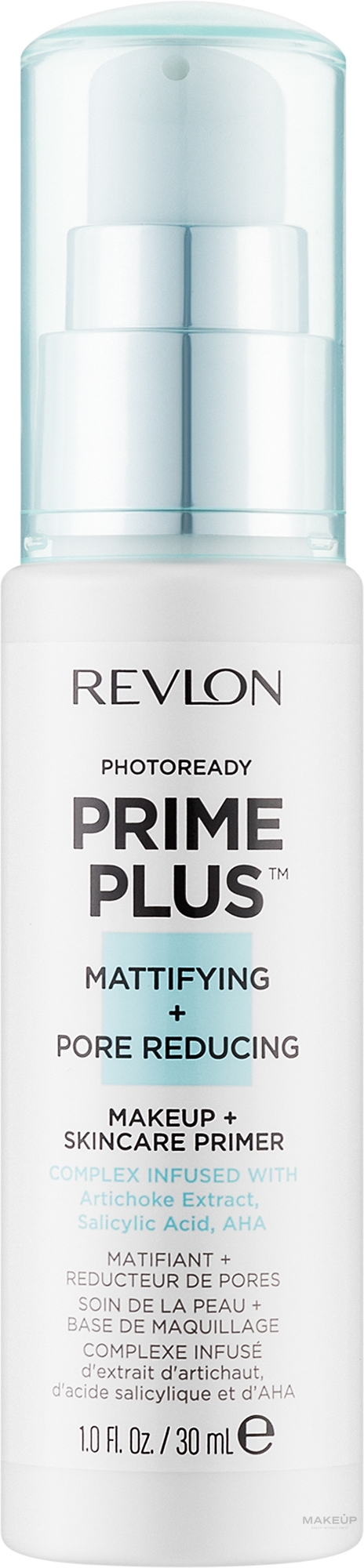 Праймер для лица - Revlon Photoready PRIME PLUS Mattifying + Pore Reducing Makeup Skincare Primer  — фото 30ml