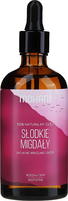 Натуральна олія "Солодкий мигдаль" - Mohani Sweet Almonds Oil — фото N1