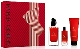 Духи, Парфюмерия, косметика Giorgio Armani Si Passione - Набор (edp/100ml + edp/15ml + b/lot/100ml) 