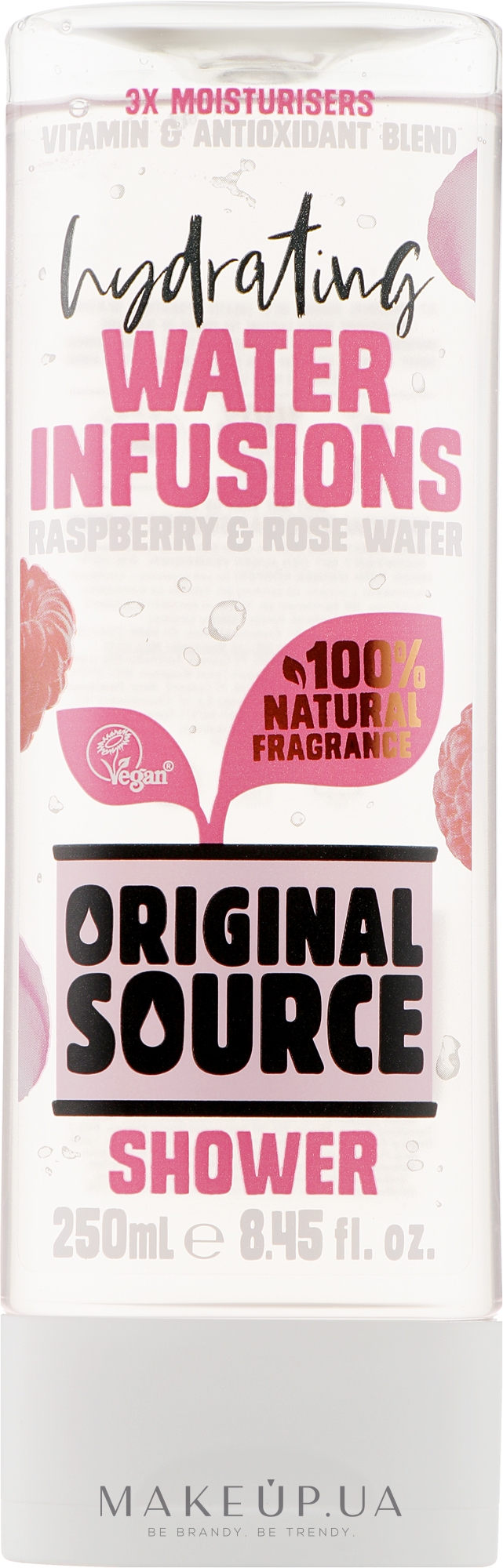 Гель для душу - Original Source Raspberry & Rose Water Shower Gel — фото 250ml