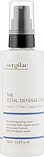 Парфумерія, косметика Крем для волосся захисний - Sergilac The Total Defense Cream