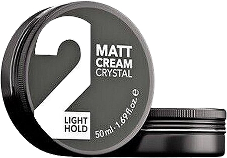 Матовый крем для волос легкой фиксации - C:EHKO Matt Cream Crystal 2 Light Hold — фото N1