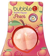 Парфумерія, косметика Бомбочка для ванни "Персик" - Bubble T Bath Fizzer Peach