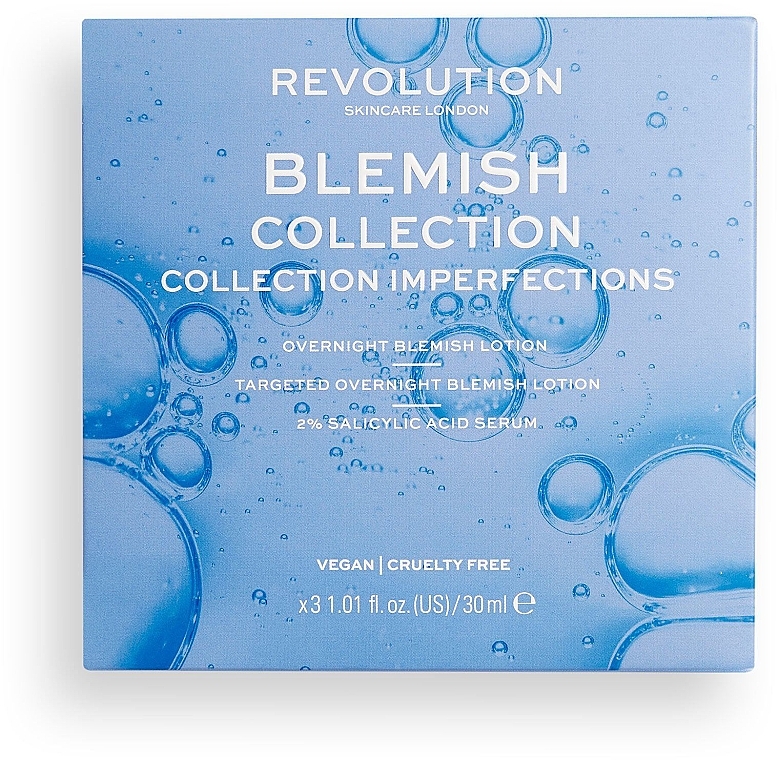 Набор - Revolution Skincare Blemish Collection (f/lot/30ml + f/lot/30ml + f/serum/30ml) — фото N3