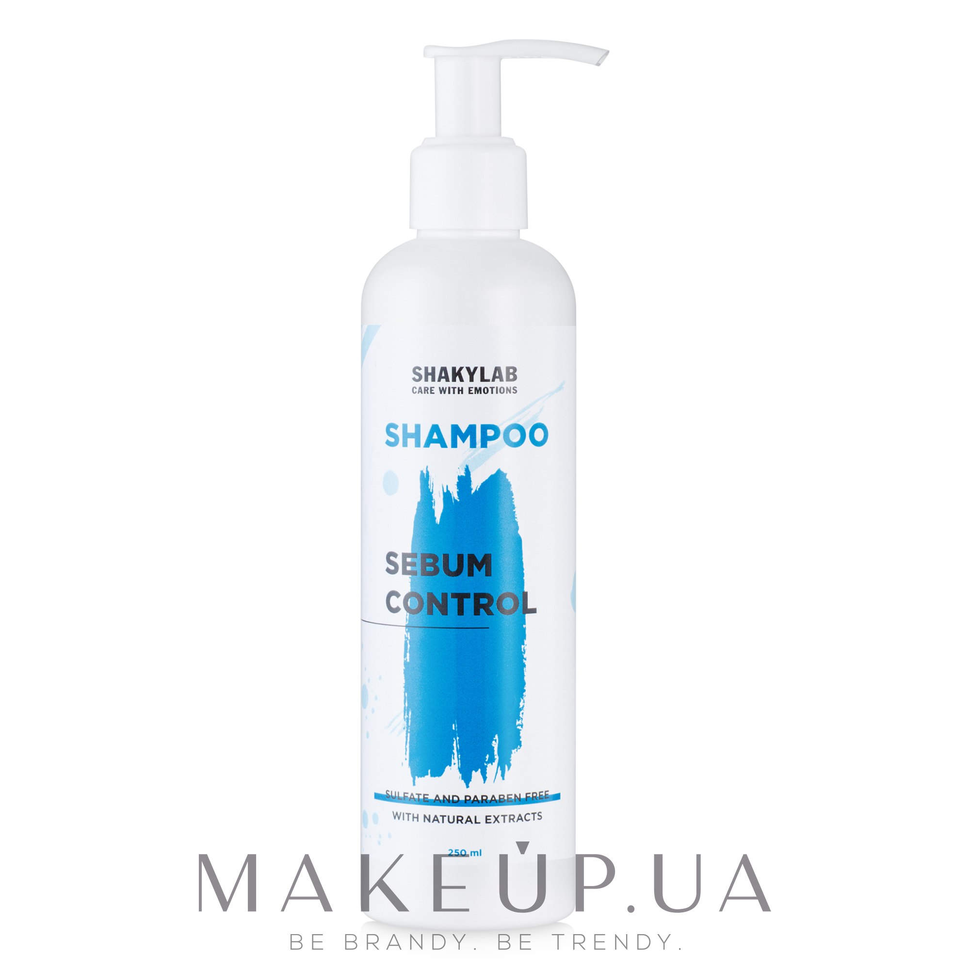 Шампунь безсульфатний для жирного волосся "Sebum Control" - SHAKYLAB Sulfate-Free Shampoo — фото 250ml
