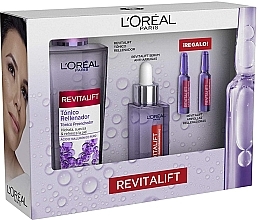 Духи, Парфюмерия, косметика Набор - L'Oréal Paris Revitalift Filler (f/serum/30ml + f/ton/200ml + amp/2х1,3ml)