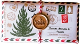 Парфумерія, косметика Натуральне мило "Соснова хвоя" - Essencias De Portugal Christmas Tree Postcard Soap