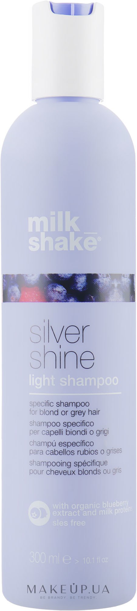 Шампунь для світлого волосся - Milk_Shake Silver Shine Light Shampoo — фото 300ml