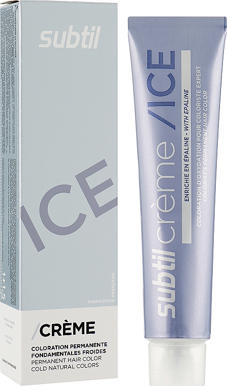 Стойкая крем-краска для волос - Laboratoire Ducastel Subtil Ice Colors Hair Coloring Cream