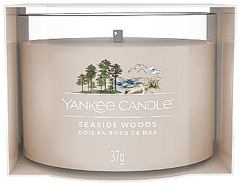 Ароматична свічка у склянці, міні - Yankee Candle Seaside Woods Mini — фото N1