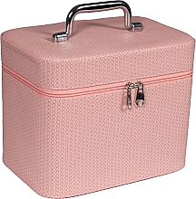 Парфумерія, косметика Скринька для прикрас "Kuferek Plait Pink", L, 99168 - Top Choice