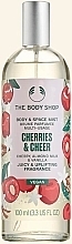 Духи, Парфюмерия, косметика Мист для тела "Вишня и веселье" - The Body Shop Cherries & Cheer Body & Space Mist