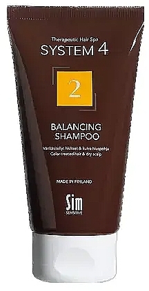 Шампунь для сухого, фарбованого і пошкодженого волосся - Sim Sensitive System 4 Balancing Shampoo  — фото N1