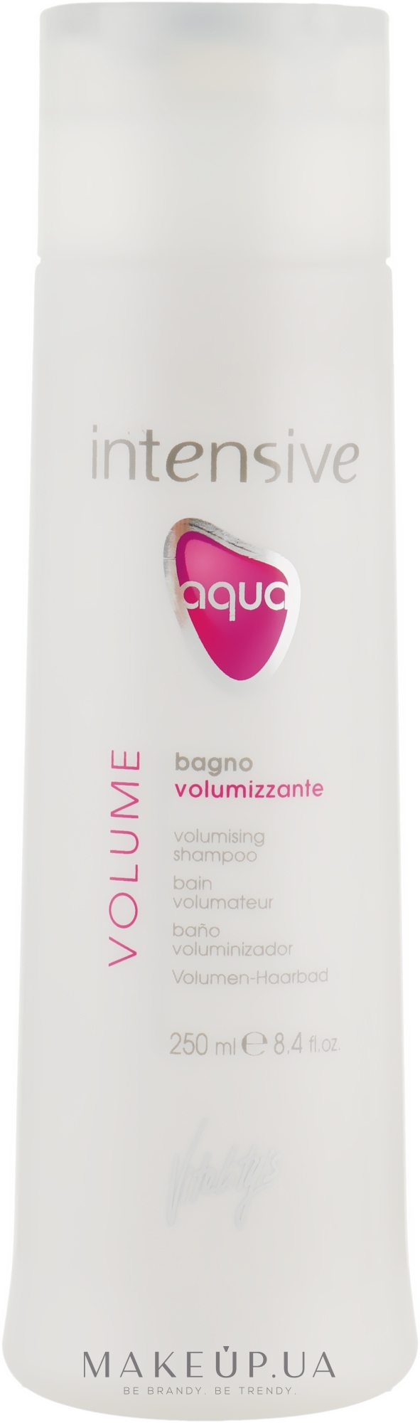 Шампунь для объема волос - Vitality's Intensive Aqua Volumising Shampoo — фото 250ml