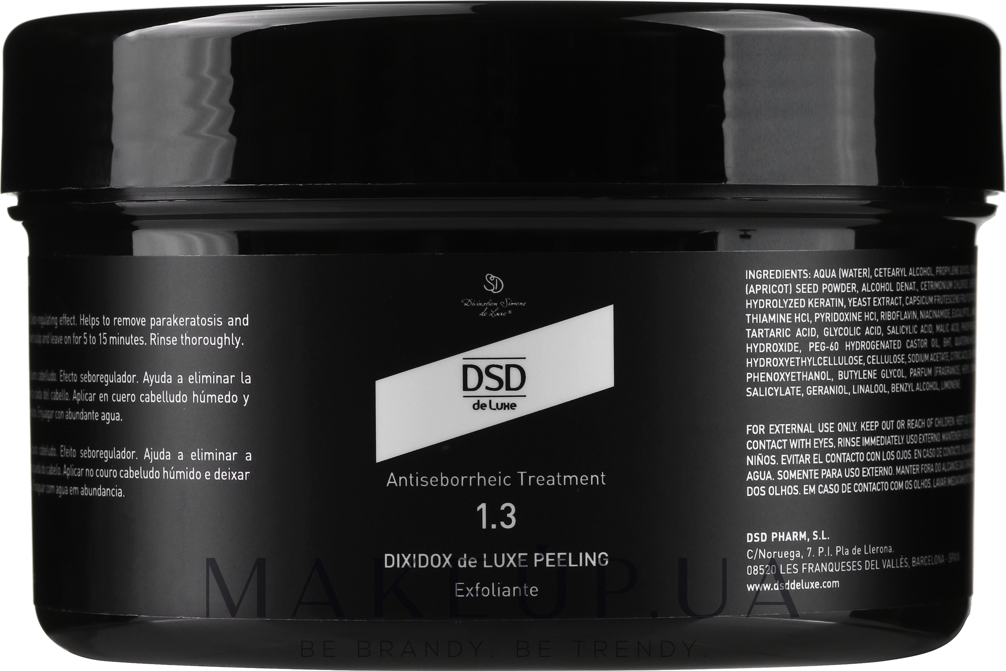 Пилинг Диксидокс Де Люкс № 1.3 - Simone DSD De Luxe Dixidox DeLuxe Antiseborrheic Peeling — фото 500ml